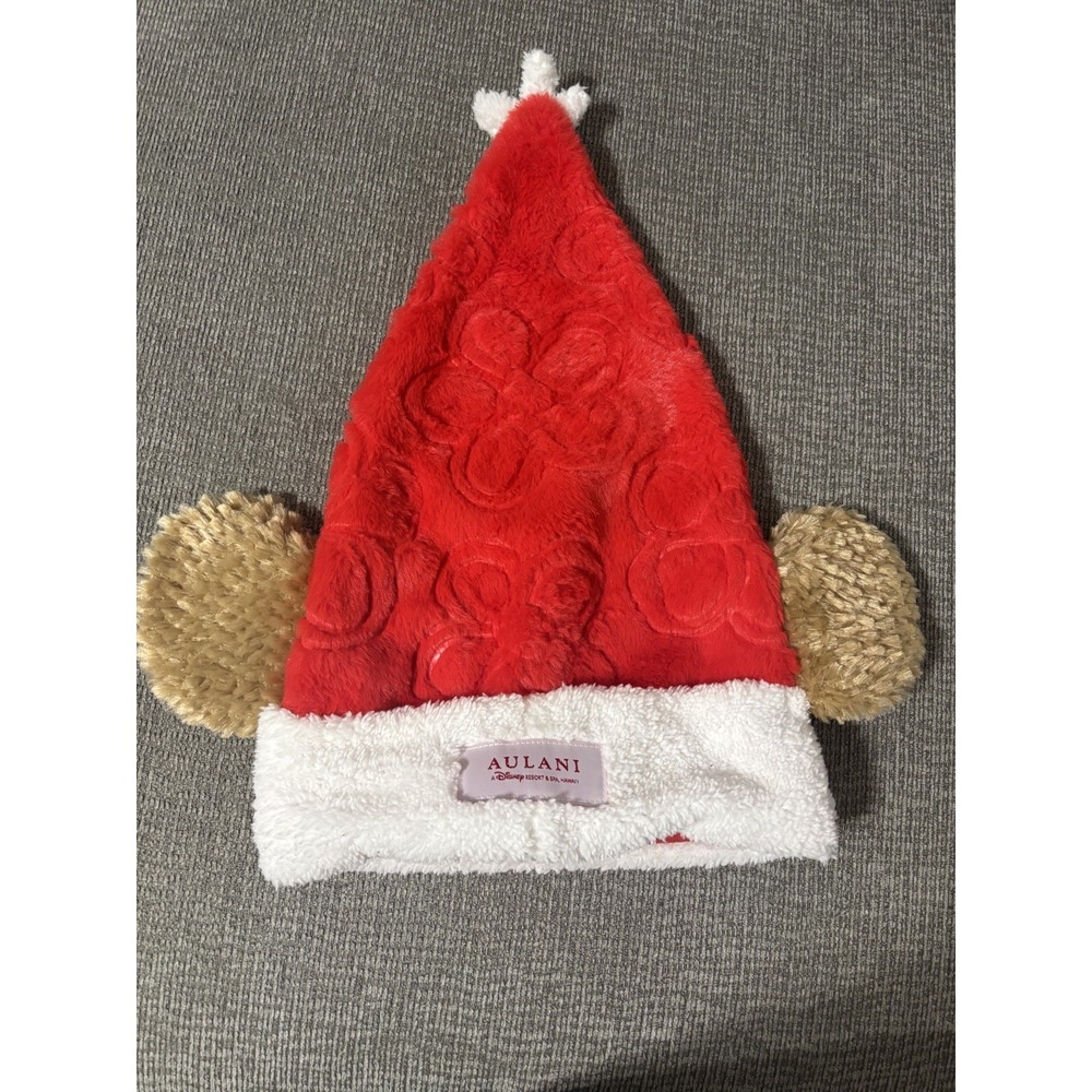 Disney's Aulani Duffy Bear Adjustable‎ Santa Hat | NWT